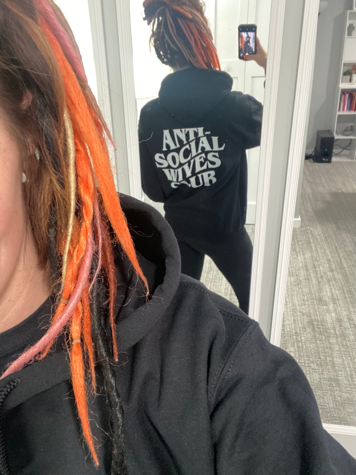 ANTI SOCIAL WIVES CLUB HOODIE