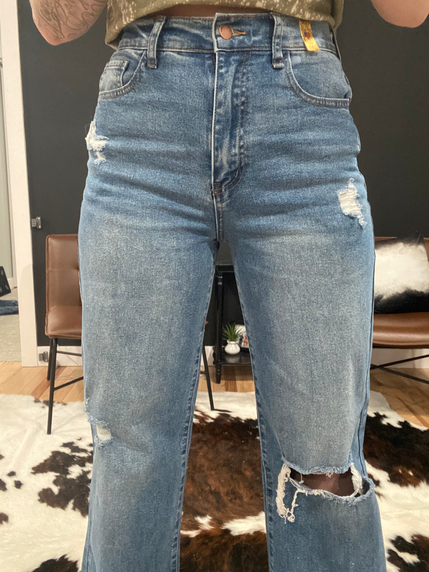 90's Baby Wide Jeans